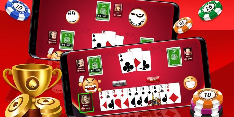 bwing tai game danh bai tien len mien nam ve may tinh